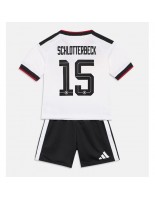 Saksa Nico Schlotterbeck #15 Kotipaita Lasten MM-kisat 2026 Lyhythihainen (+ shortsit)